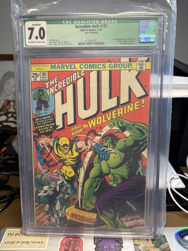Incredible hulk 181 cgc - hulk,