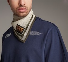 G-STAR BANDANA MESH SCARF