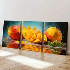 3pcs Mango Splash Reflection
