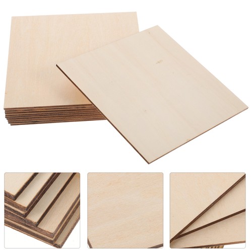 10pcs diy blank wooden planks - 10pcs,