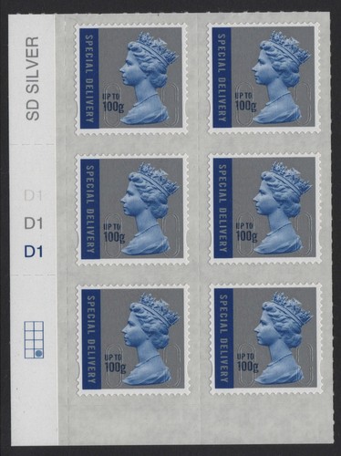 Security machin stamps - gb,