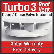 Turbo 3 Wind Driven Roof Vent