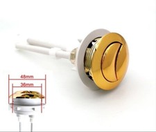 Dual Flush Gold Toilet button 