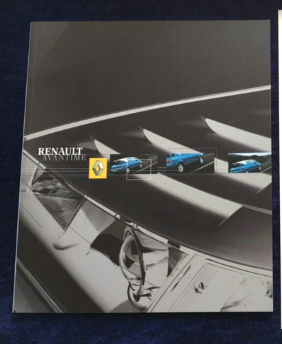 Renault avantime brochure - avantime,