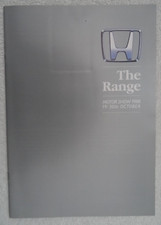 HONDA Brochure 1988. Motor Show Edition. Prelude Limited Ed. Legend,Aerodeck,CRX