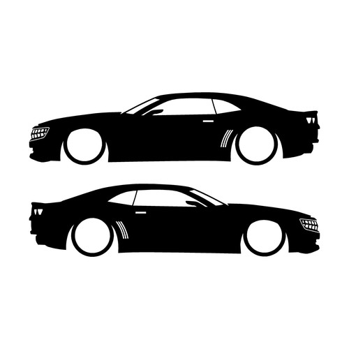 Set car decal - of,