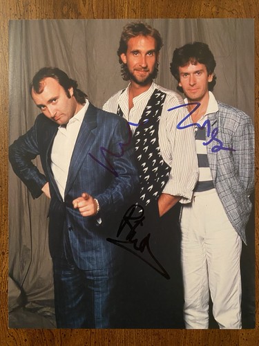 Genesis phil collins signed - phil,