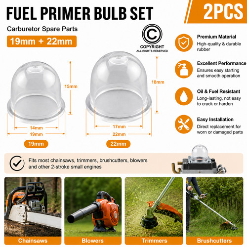 Fuel primer bulbs - primer, petrol