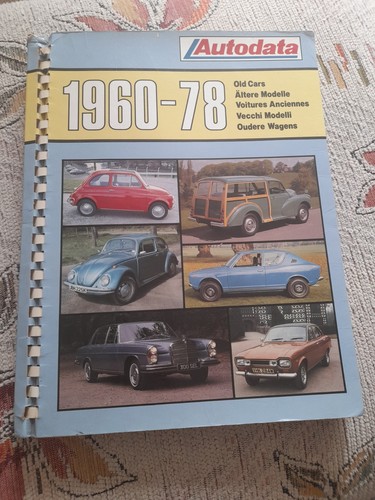 Autodata old cars catalogue - old,