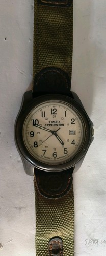 Timex expedition indiglo cream - timex,
