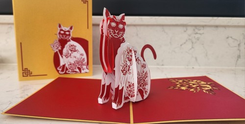 Pop cuties cat - 3d, up