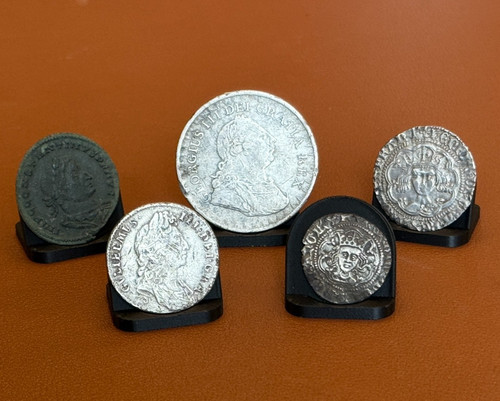 Coin display stands - display,