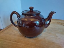 Sadler Brown Betty Teapot