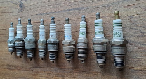 Vintage spark plugs - vintage, 9