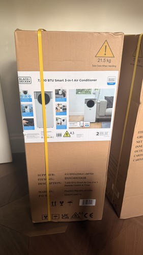 Black decker 7000 btu smart - &,