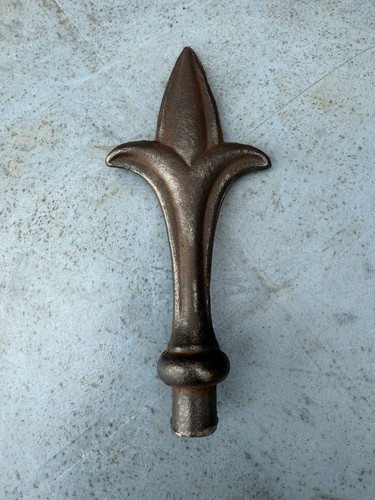 Vintage cast iron - cast, railing