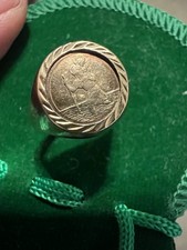 9ct Sovereign Style Ring