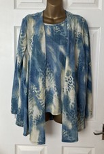 Kim & Co Blue Marl Twin Set Xl