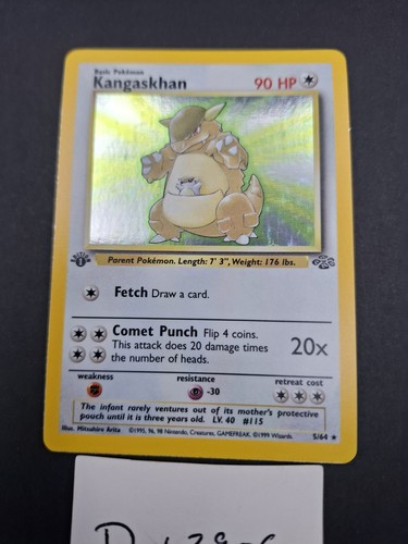 Pokemon jungle set 1995 64 - pokemon,