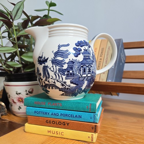 Vintage blue white - blue, 'willow
