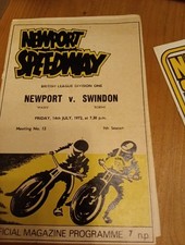 5 Speedway Programmes 1970s