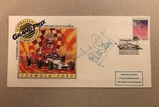 Jackie Stewart Genuine Signed