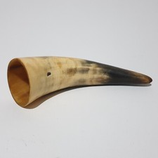 Genuine Ox Horn Viking Drinking Horn | Perfect for Reenactment