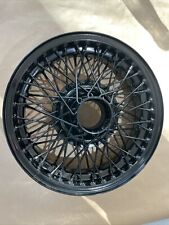 Jaguar MK2 15" x 4.5" Powder Coated Wire Wheel
