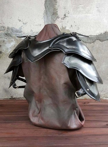 Halloween medieval pauldrons - halloween,