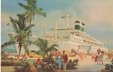 Postcard Grace Line Luxury