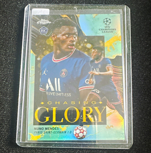 Topps chrome ucl 2021 nuno - ucl,