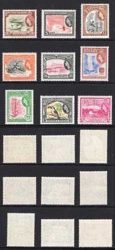 British guiana sg354 1963 - sg354/65,