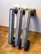 3 Vintage Aluminum Art Deco