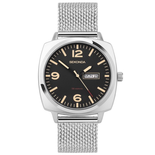 Sekonda airborne 40mm silver - sekonda,