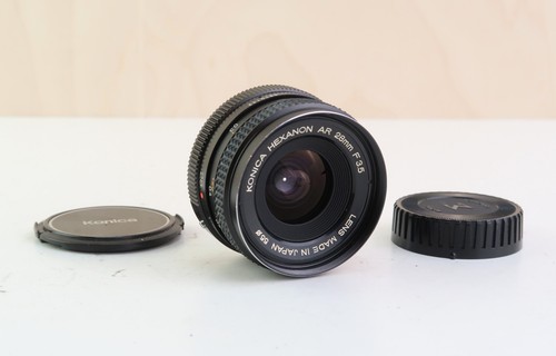 Konica hexanon 28mm 5 - ar, f3.5