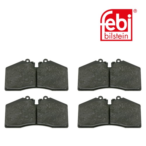 Febi 16518 brake pad set - pad, front