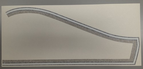Gas fuel tank stripes - gas,