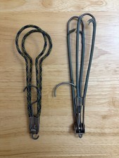 2 Vintage Metal Foldable with