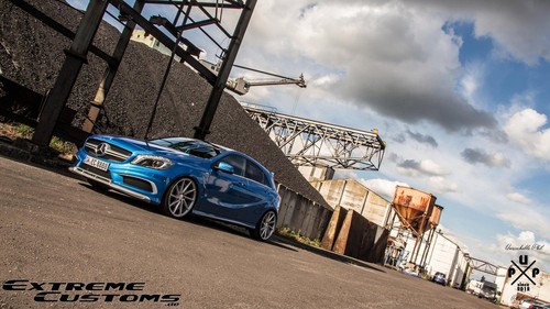 Cars mercedes a45 amg vossen