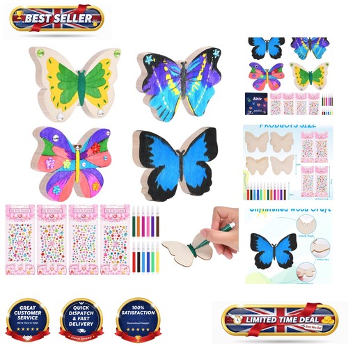 Butterfly art craft kit - art,