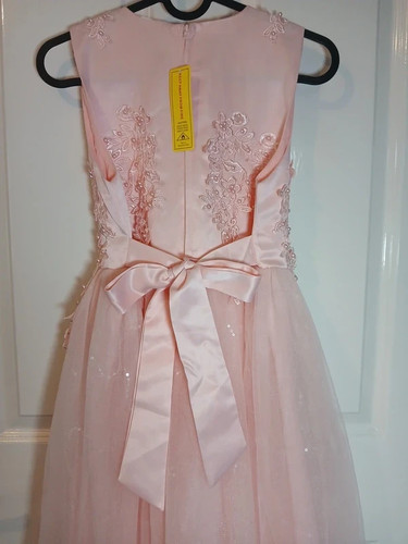 Bnwt stunning satin - pale, rose