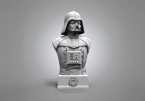 Darth vader bust statue - statue, sci-fi
