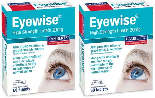 Lamberts eyewise tablets x2 - eyewise, 60