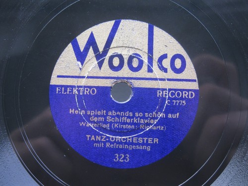 Tanz orchester rpm hein - 8", 78