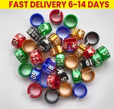 Customerized 50Pcs Birds Rings