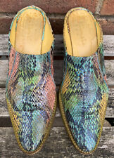 Ladies Vtg Tamata Snake Skin