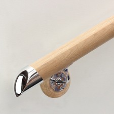 Oak Round Mopstick Handrail