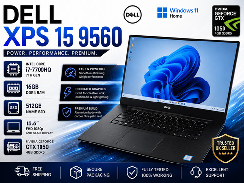 Dell xps 9560 7700hq - dell,