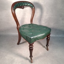 Victorian mahogany leather - mahogany,