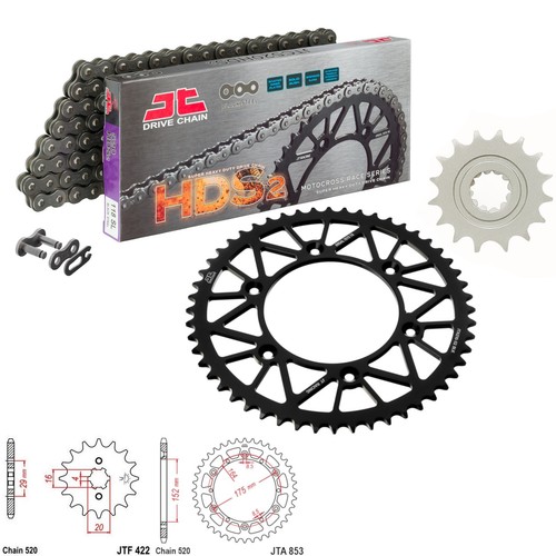 It200 chain and sprocket - and,